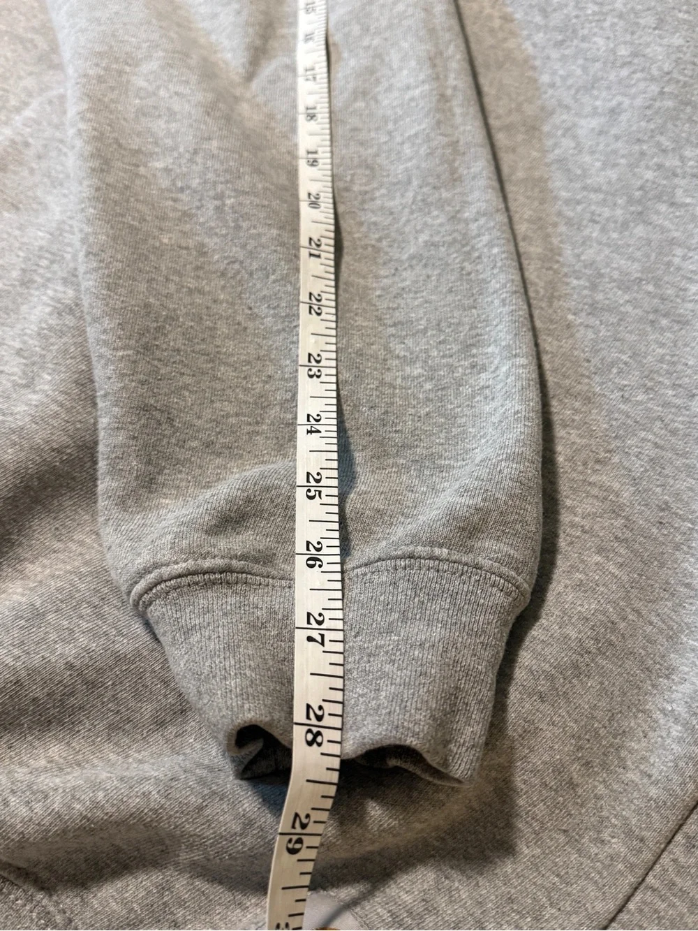 Carhartt Original Fit Logo Crewneck Sweatshirt Gray L Tall